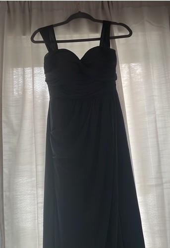 Azazie Millie Pewter Gray Off-The-Shoulder Dress - photo 4