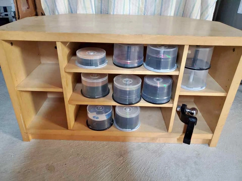 Wooden Media Console TV Stand