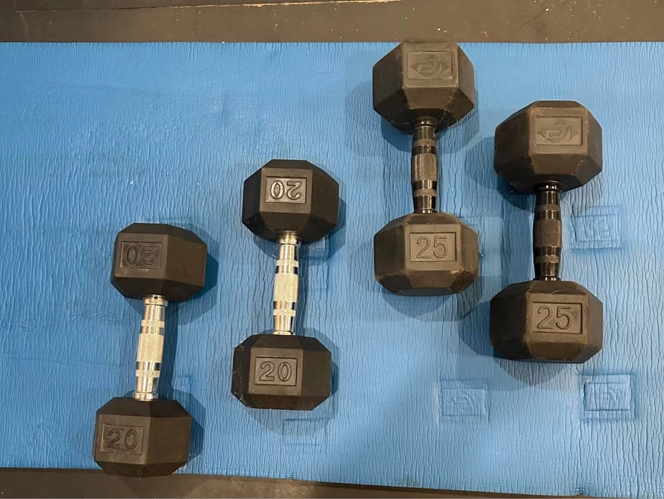 20 and 25 pound Dumbell Pairs - photo 2