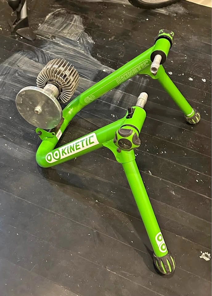 Rear wheel on Bike Trainer