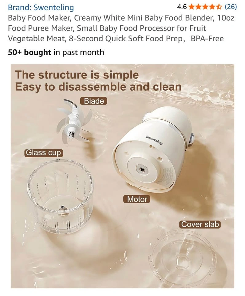 Swenteling Baby Food Maker - photo 3