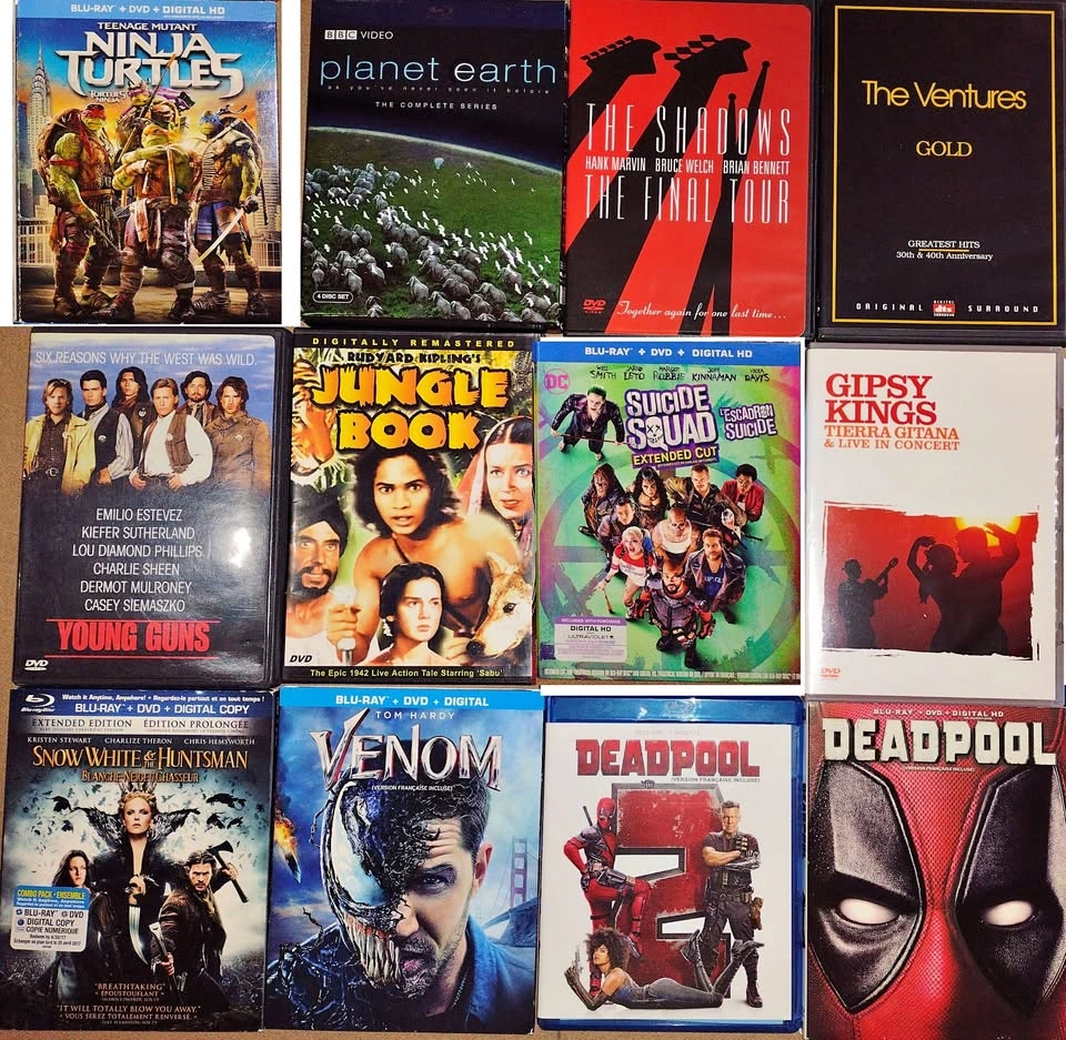 Rare DVDs, Blu-ray and more!