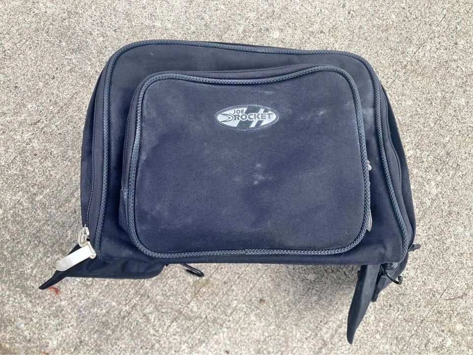 Joe Rocket Motorcycle Seat Tail Storage Bag