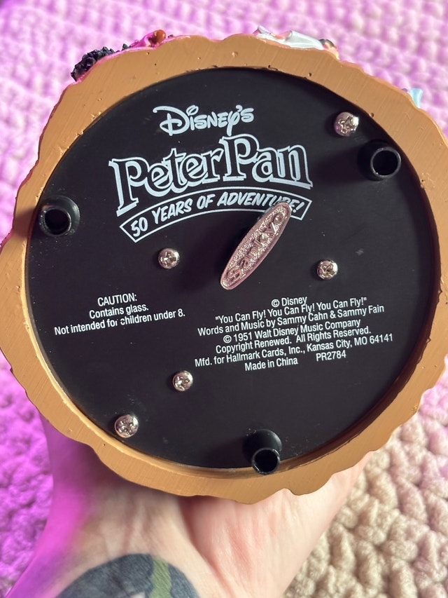 Disney Hallmark Peter Pan Snow Globe - photo 4