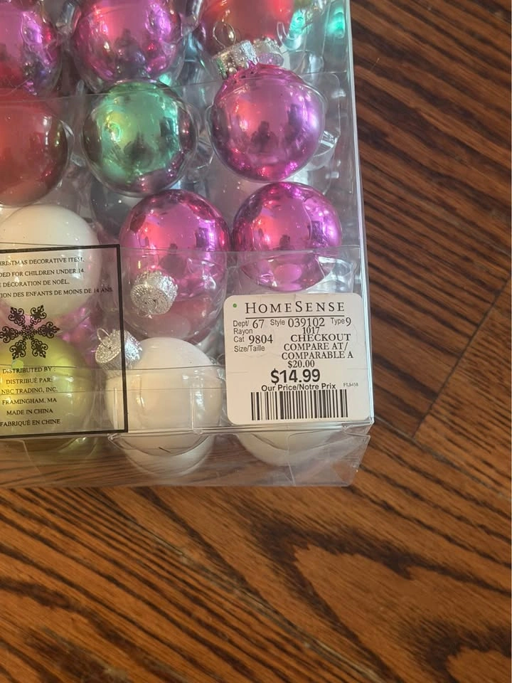 Miniature glass ornaments - photo 2