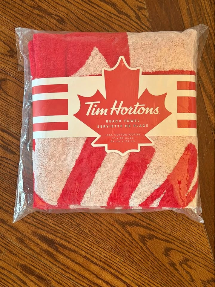 New Tim Hortons Beach Towel