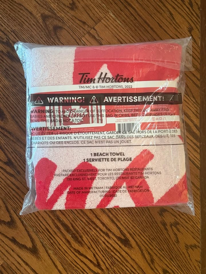 New Tim Hortons Beach Towel - photo 2