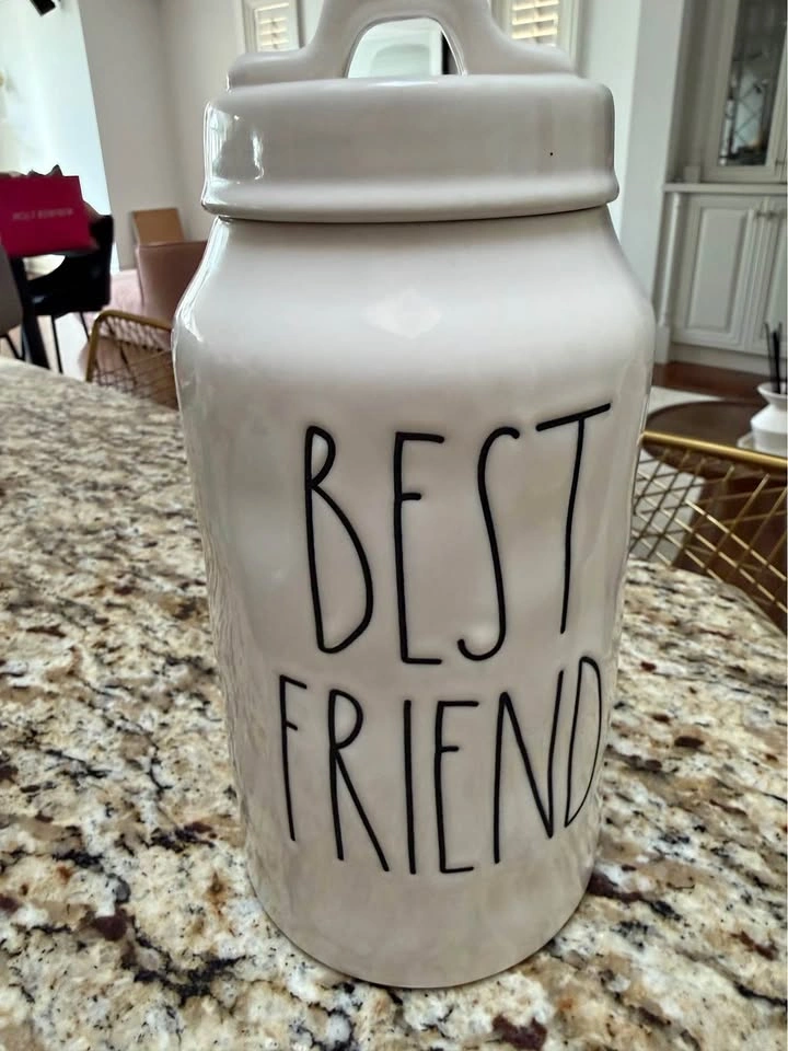 New Ceramic Canister/ cookie jar