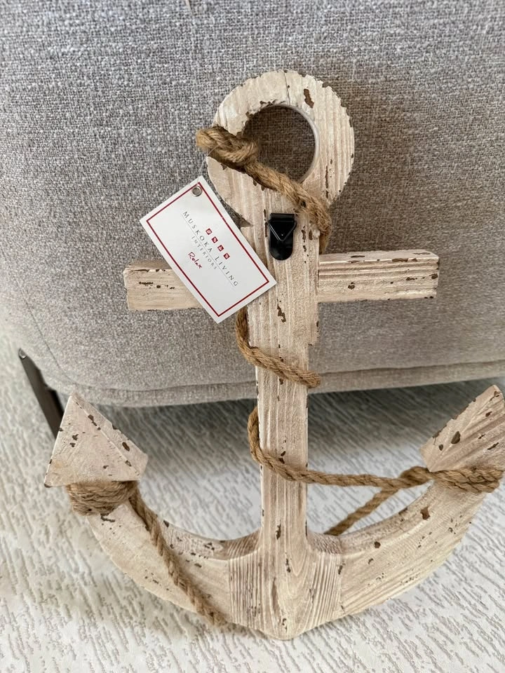 New with tags Muskoka Living Anchor Wall Decor - photo 3