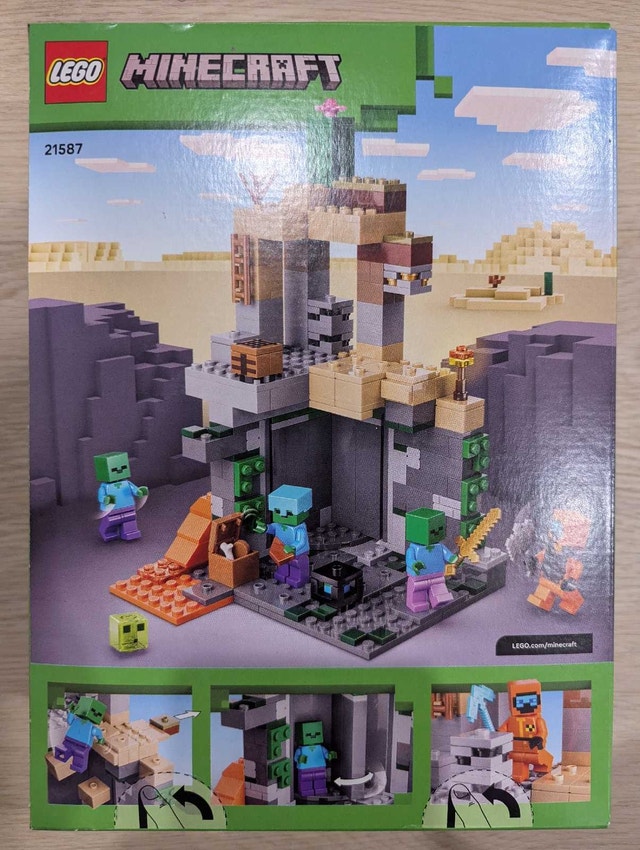 LEGO Minecraft 21587 Zombie Dungeon - photo 2