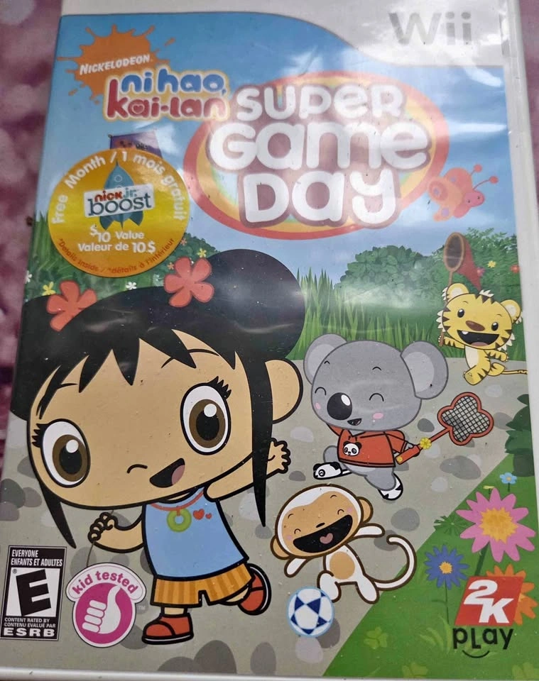 Nickelodeon Ni Hao Kai-lan Super Game Day Wii game