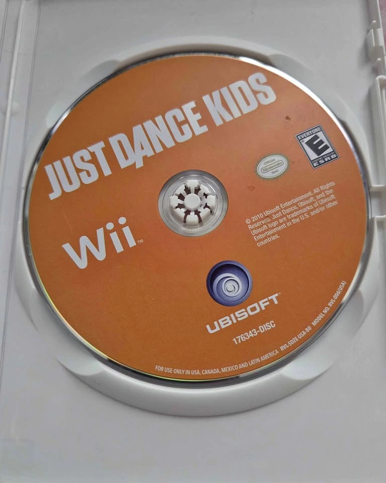 Just Dance Kids Wii game Ubisoft