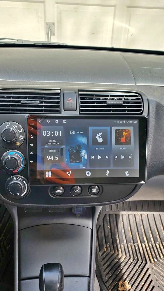 Touchscreen Car Stereo Head Unit + Home installation