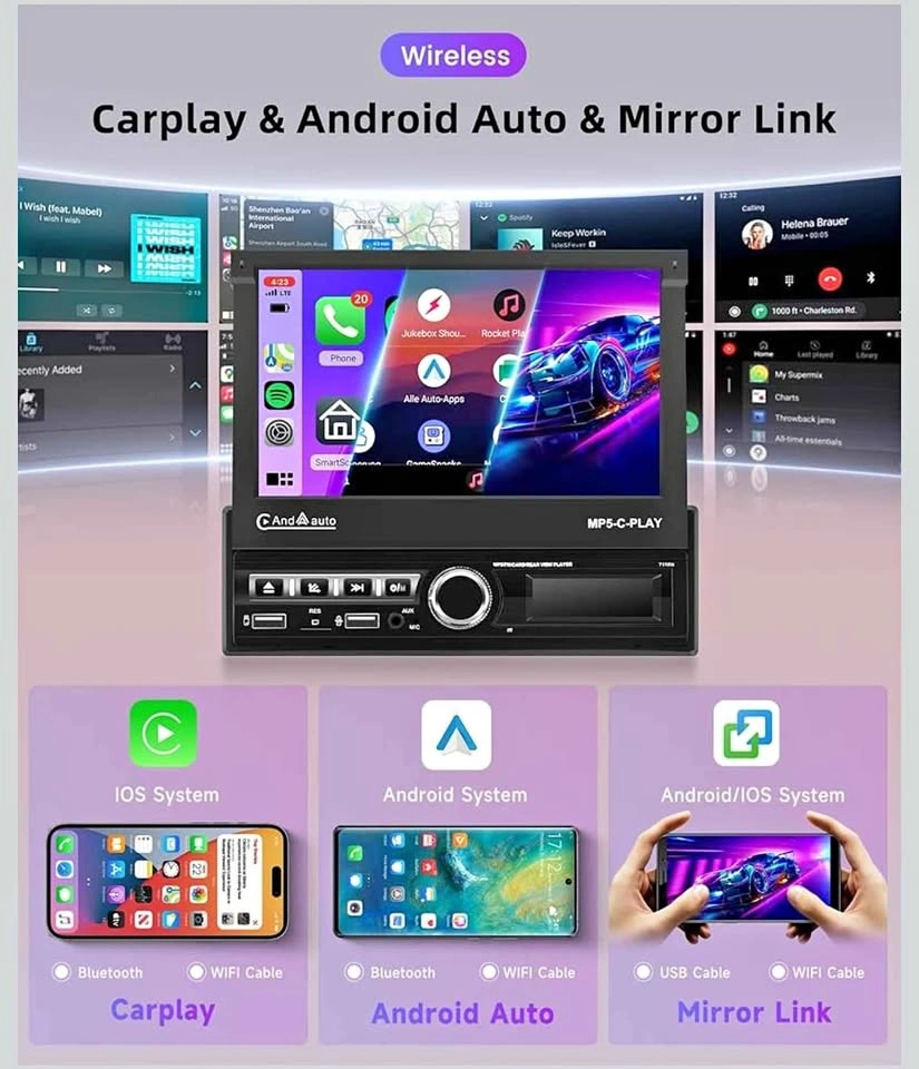 Wireless Apple CarPlay & Android Auto Head Unit Installation