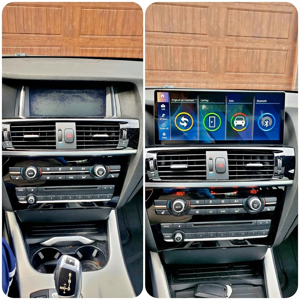 BMW Car Infotainment System with Touchscreen