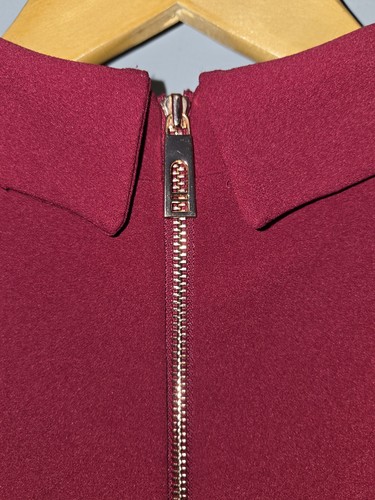 Ivanka trump burgundy sleeveless pencil dress - photo 3