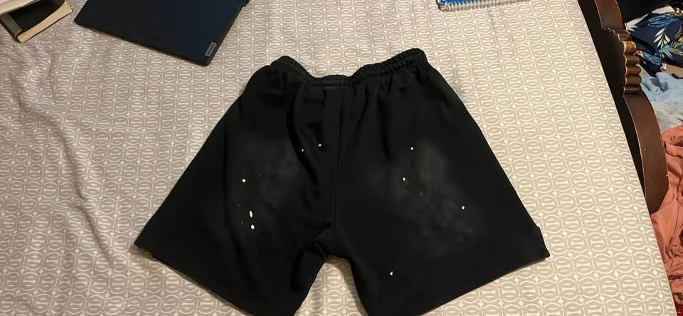 Hellstar Black Graphic Shorts - photo 3