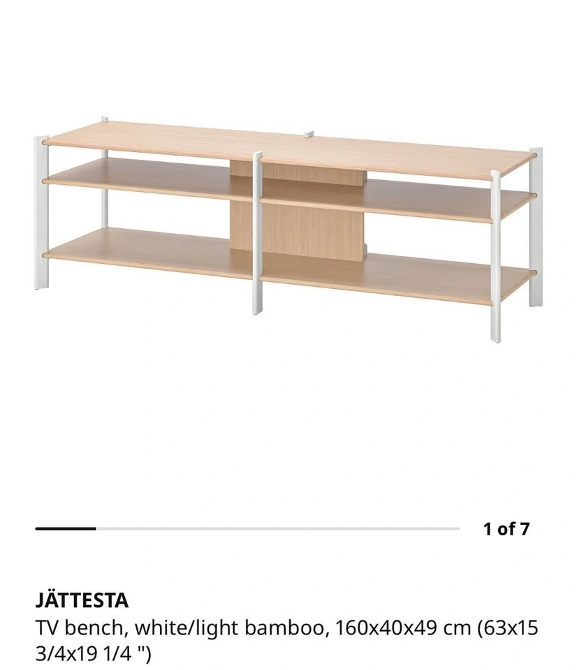 IKEA Jattesta TV Stand - photo 4