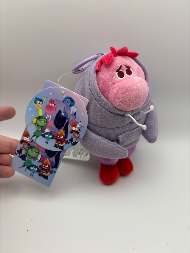 Miniso Disney Inside Out Embarrassment Plush Pendant w/ Tags