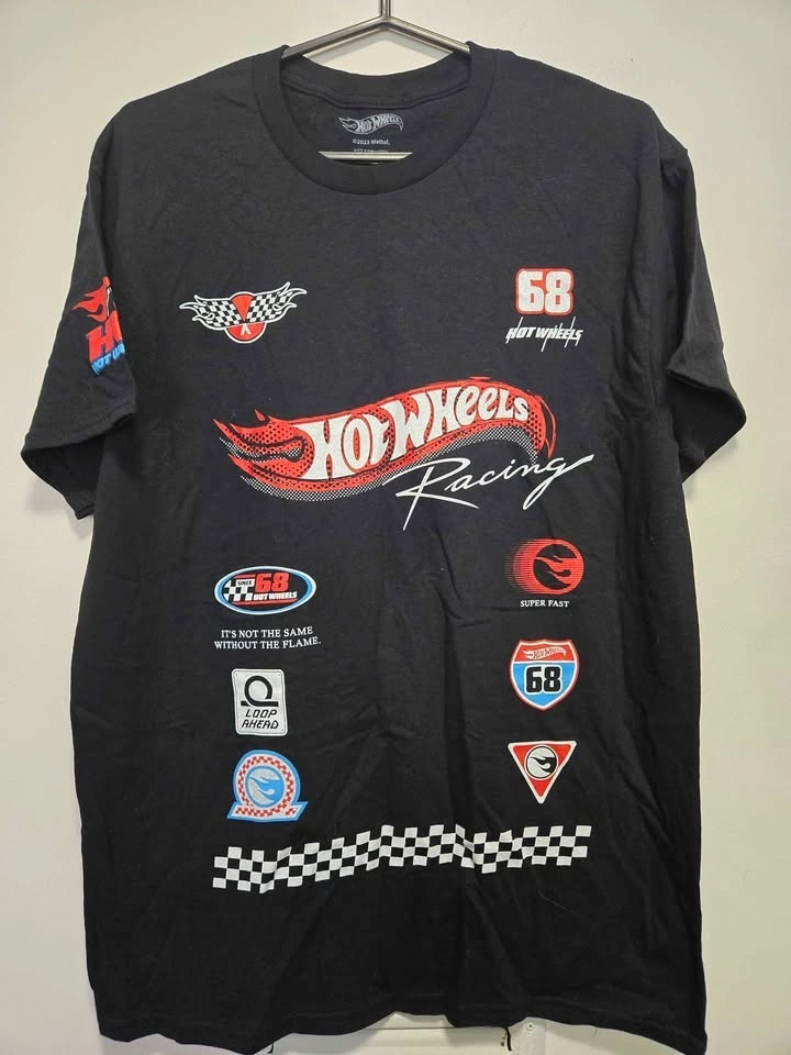 Hot Wheels Racing T-Shirt – Black Graphic Tee - photo 4