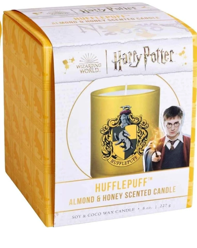Harry Potter Hufflepuff Almond & Honey Scented Candle