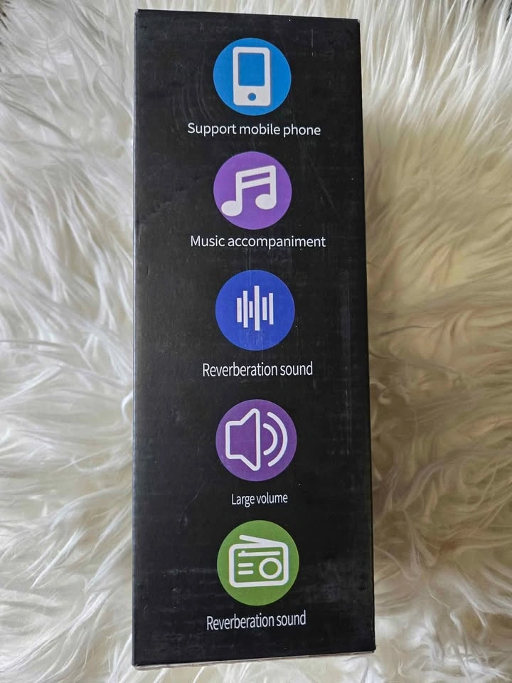Portable Karaoke Microphone with Bluetooth and TF Card - photo 5