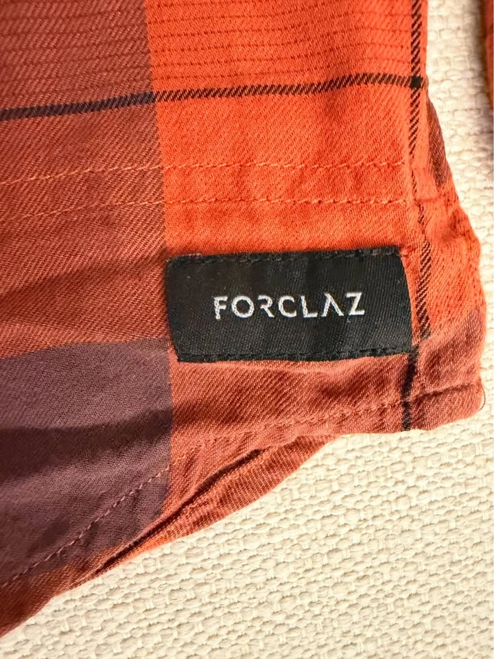 Decathlon Flannel Shirt Orange - photo 3