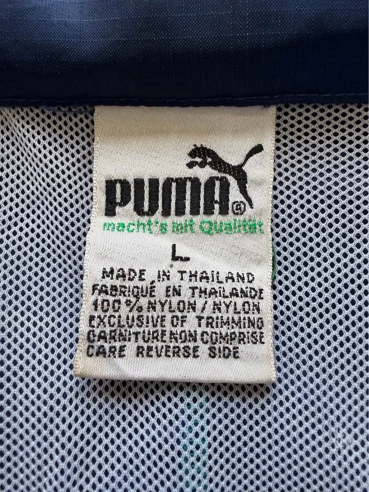 Vintage Puma Windbreaker Jacket – Retro 90s Colorblock - photo 2