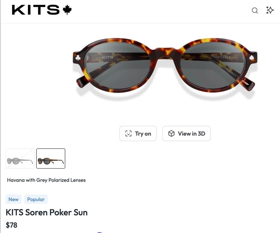 KITS Soren Poker Sun Sunglasses - photo 2