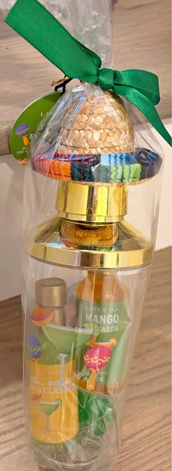 Last Call Mango Margarita Cocktail Shaker Gift Set