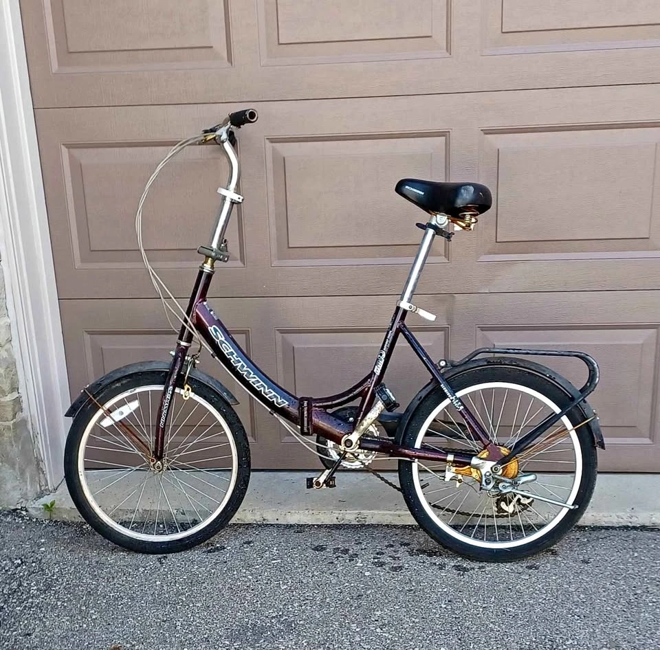 Foldable Red Bicycle Schwinn