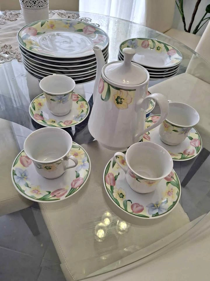 Dinnerware set & tea Cups