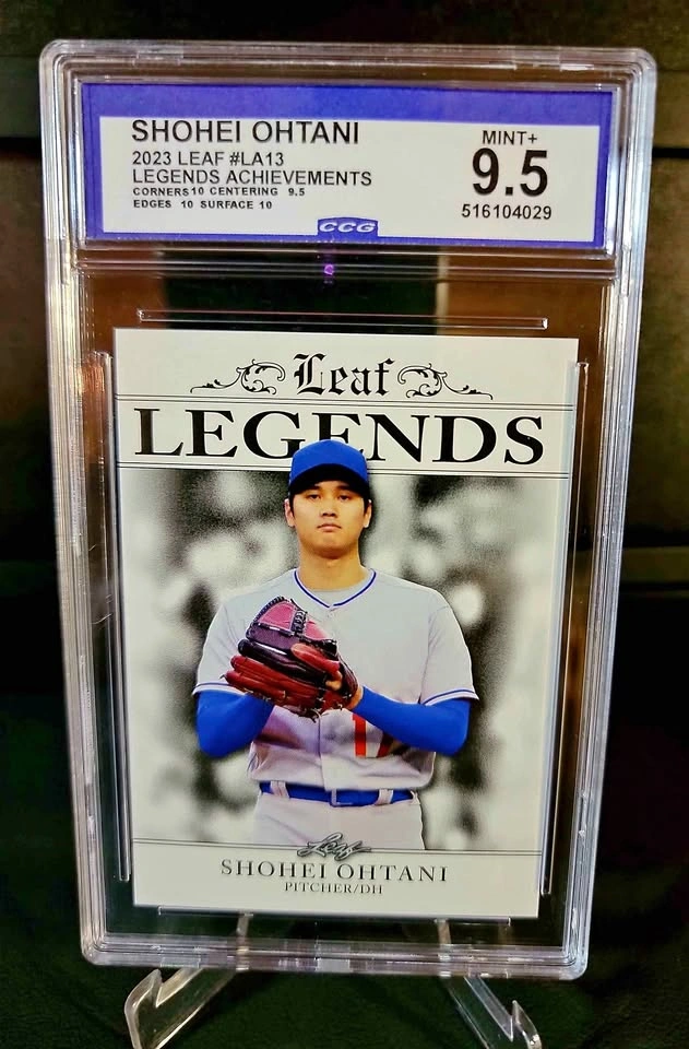 Shohei Ohtani Legends Achievement Mint Slab!