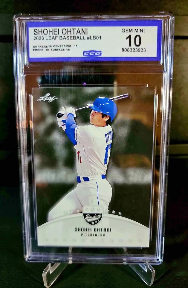 Shohei Ohtani Mint Slab Graded 10!
