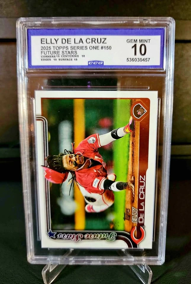2025 Topps Elly De La Cruz Rookie slab!