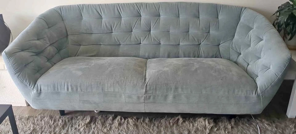 Tufted Velvet Sofa