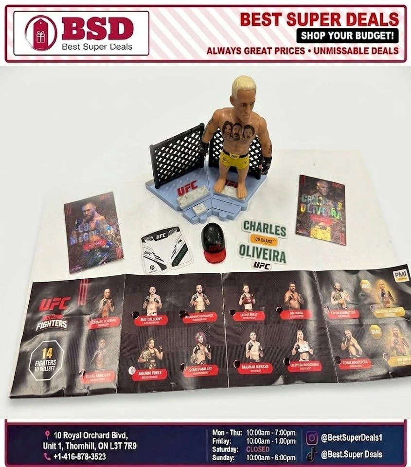 🥊 UFC Octagon Fighters Collectible Mini Figure Blind Packs