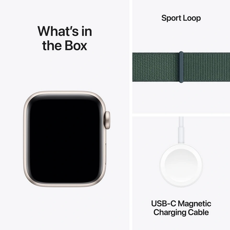 Apple Watch SE 2nd Gen GPS 40mm (Starlight) - photo 2