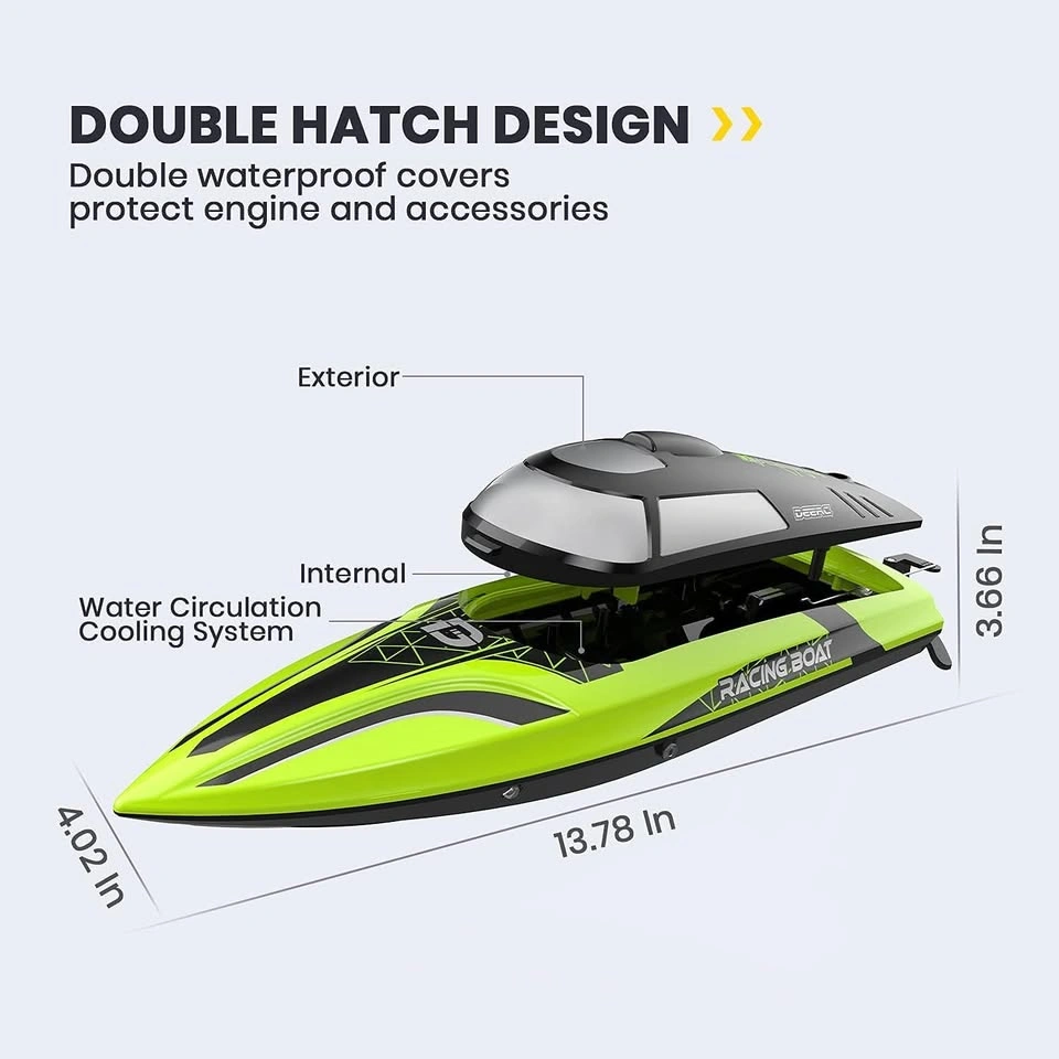 DEERC 2008 High Speed RC Boat Kit - photo 4