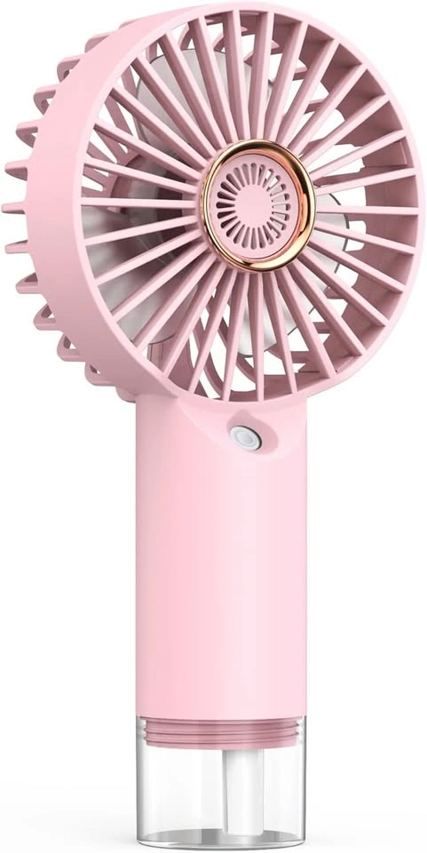 💨 Handheld Spray Fan (Pink) - photo 3