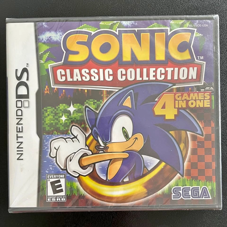 SEALED SEGA Sonic Classic Collection Nintendo DS