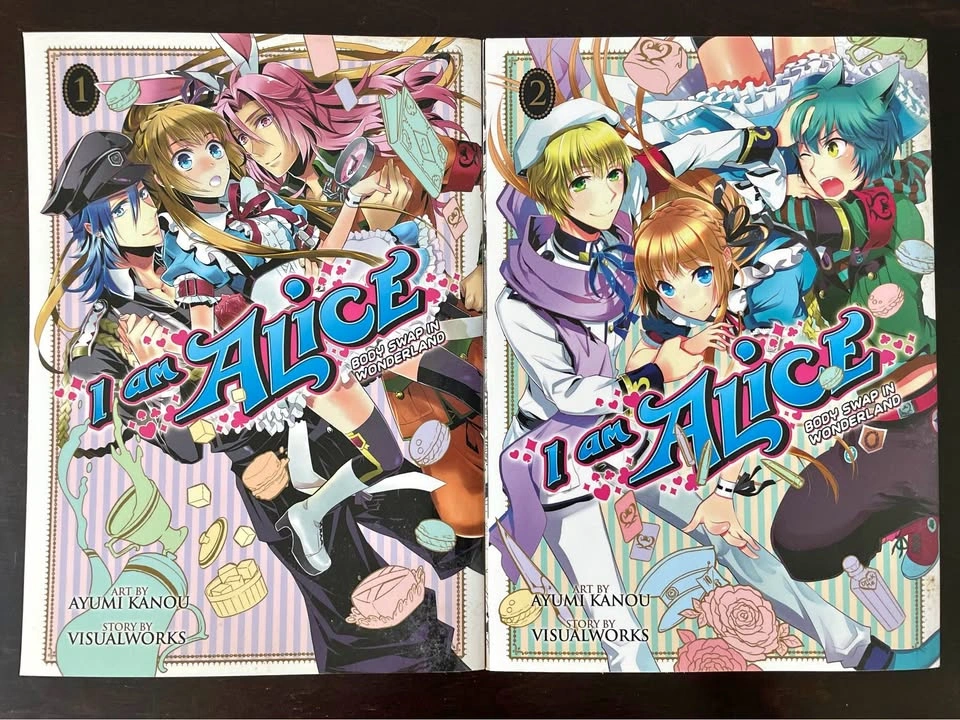 I Am Alice: Body Swap in Wonderland Manga Vol 1-2