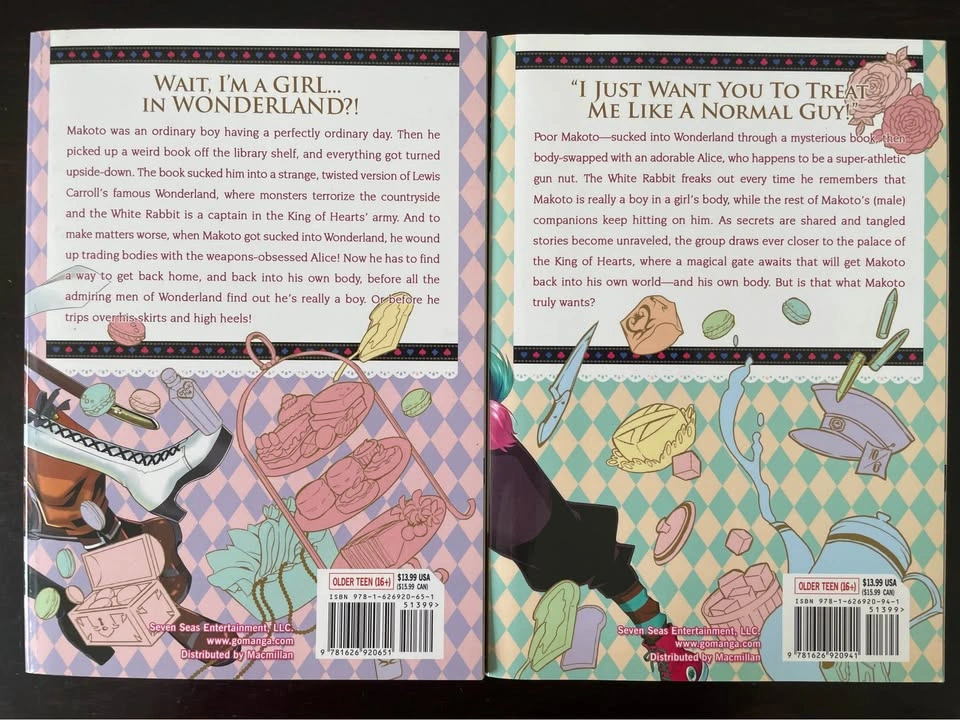 I Am Alice: Body Swap in Wonderland Manga Vol 1-2 - photo 2