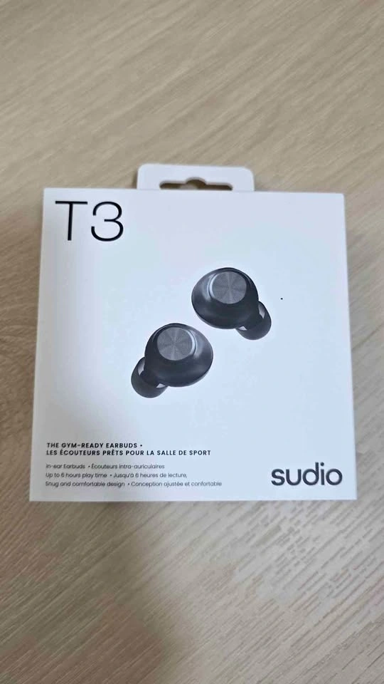 Sudio T3 Gym-Ready Earbuds