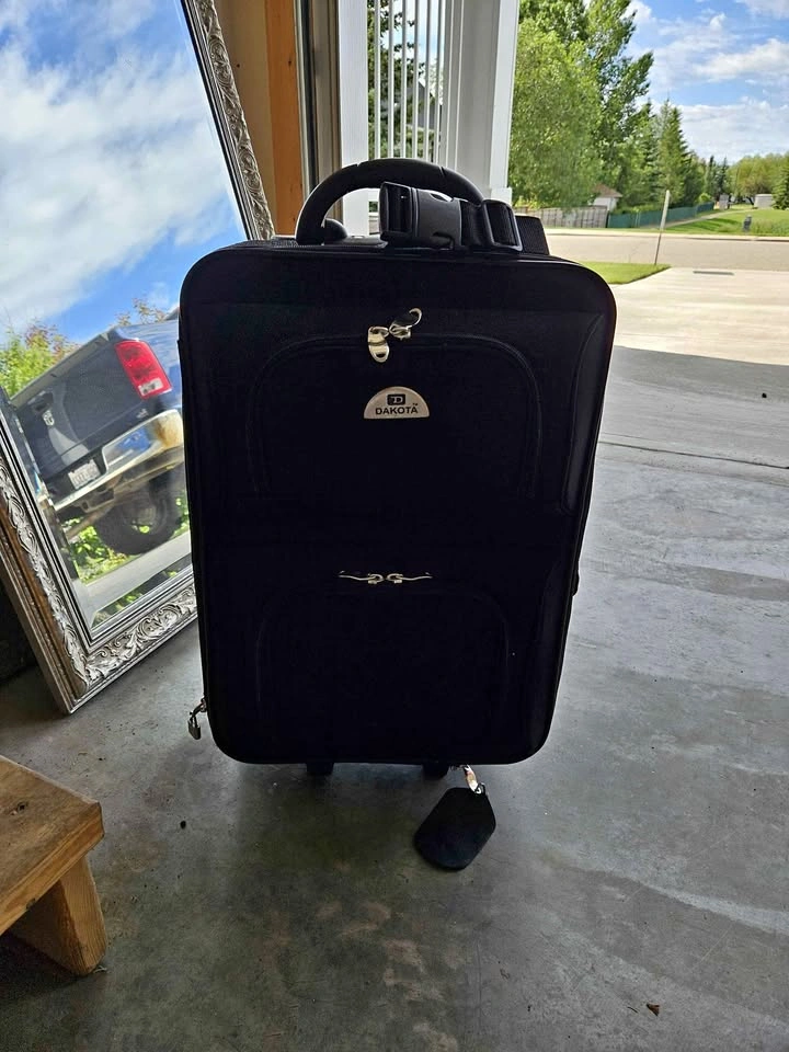 Carry on Luggage Black, used once