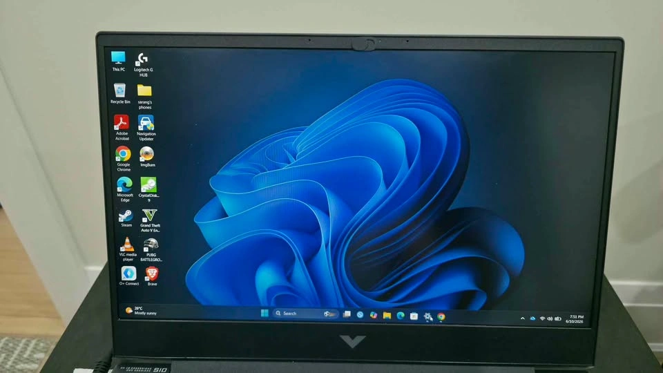 HP Victus 15 Ryzen 7 5800H RTX 3050 16GB RAM 512GB SSD - photo 2
