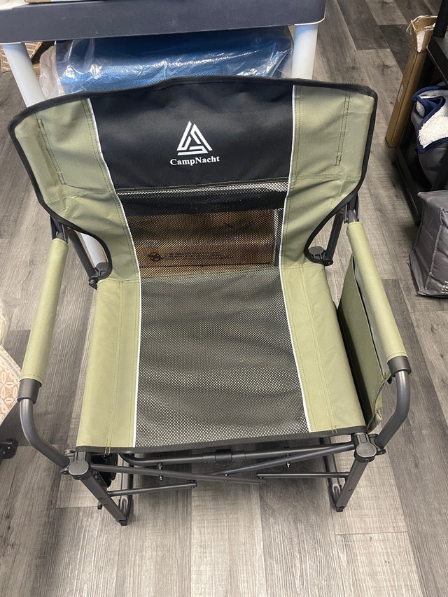 CampNacht New Folding Director's Camping Chair - photo 2