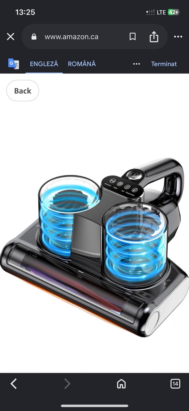 NEW Open Box Mattress Vacuum Cleaner with UV Light
