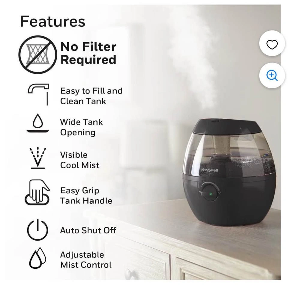 Honeywell HUL520BC MistMate™ ultrasonic cool mist humidifier - photo 5