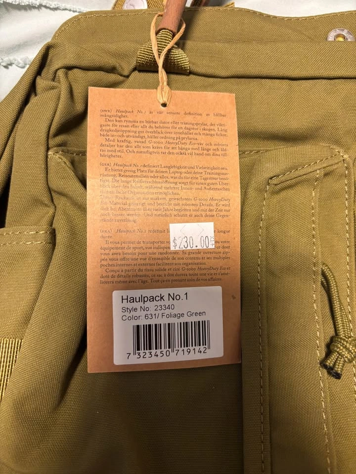 Haulpack Backpack Brand New!! Fjall Raven - photo 4